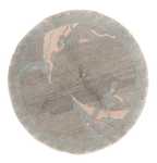 Nepal Rug round  - 200 x 200 cm - grey