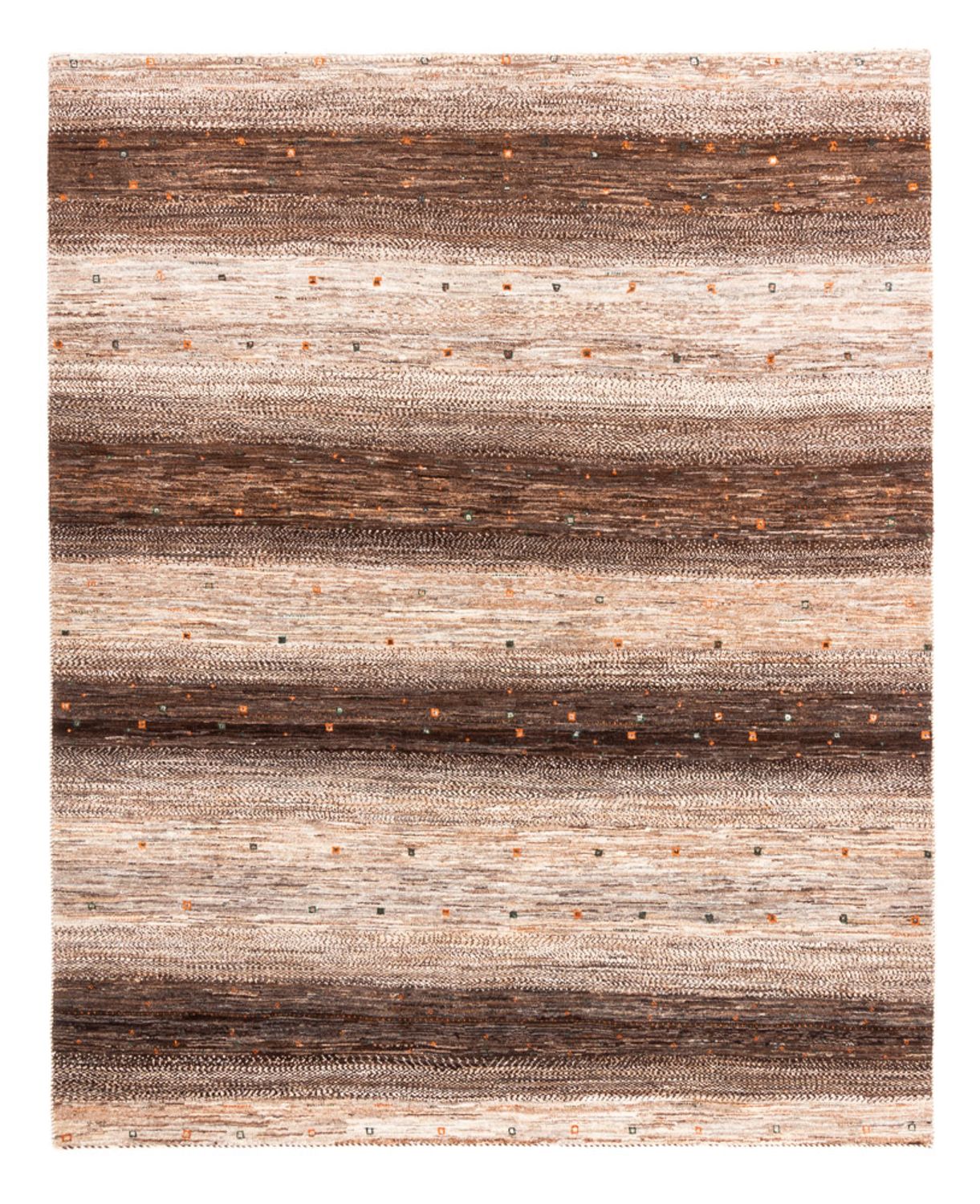 Gabbeh Tapijt - Loribaft Perzisch - 220 x 178 cm - natuur