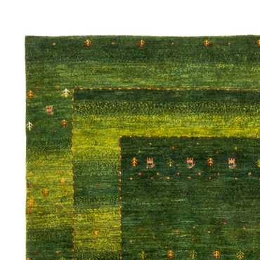 Tapete Gabbeh - Loribaft Persa - 238 x 172 cm - verde