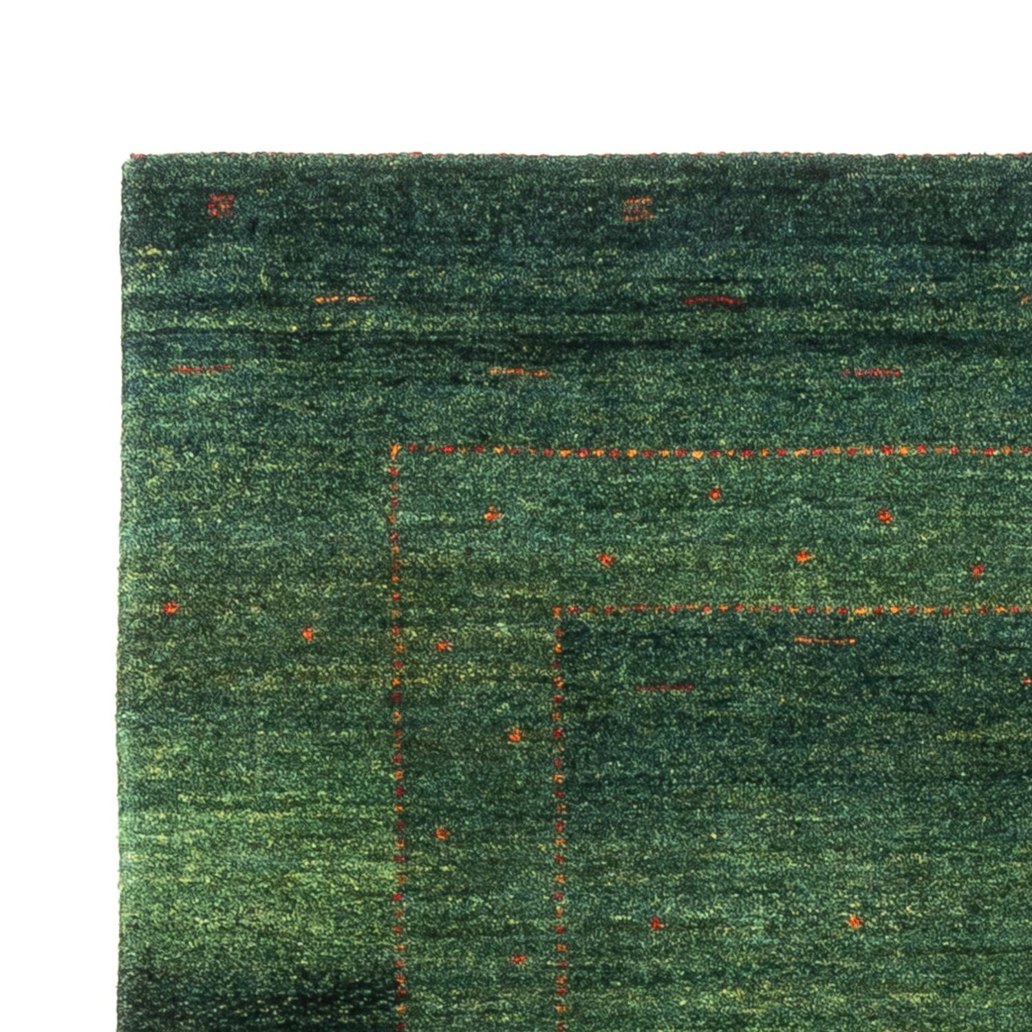 Gabbeh Tapijt - Loribaft Perzisch - 164 x 110 cm - groen