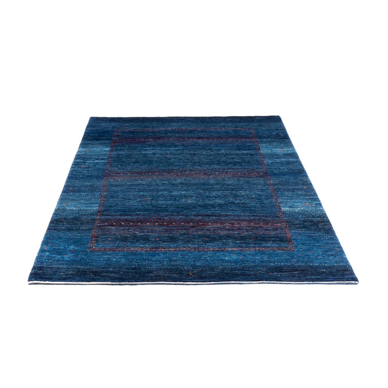 Gabbeh Tapijt - Loribaft Perzisch - 190 x 128 cm - blauw