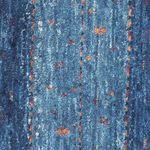 Tappeto Gabbeh - Loribaft Persero - 63 x 50 cm - blu