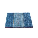 Alfombra Gabbeh - Loribaft Persa - 63 x 50 cm - azul