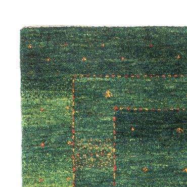 Gabbeh Tapijt - Loribaft Perzisch - 115 x 86 cm - groen