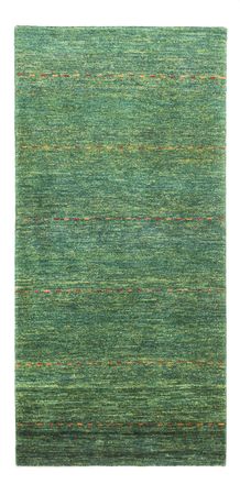 Tapete Gabbeh - Loribaft Persa - 140 x 70 cm - verde