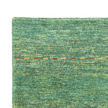 Tapis Gabbeh - Loribaft Persan - 140 x 70 cm - vert