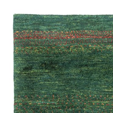 Tapete Gabbeh - Loribaft Persa - 126 x 78 cm - verde