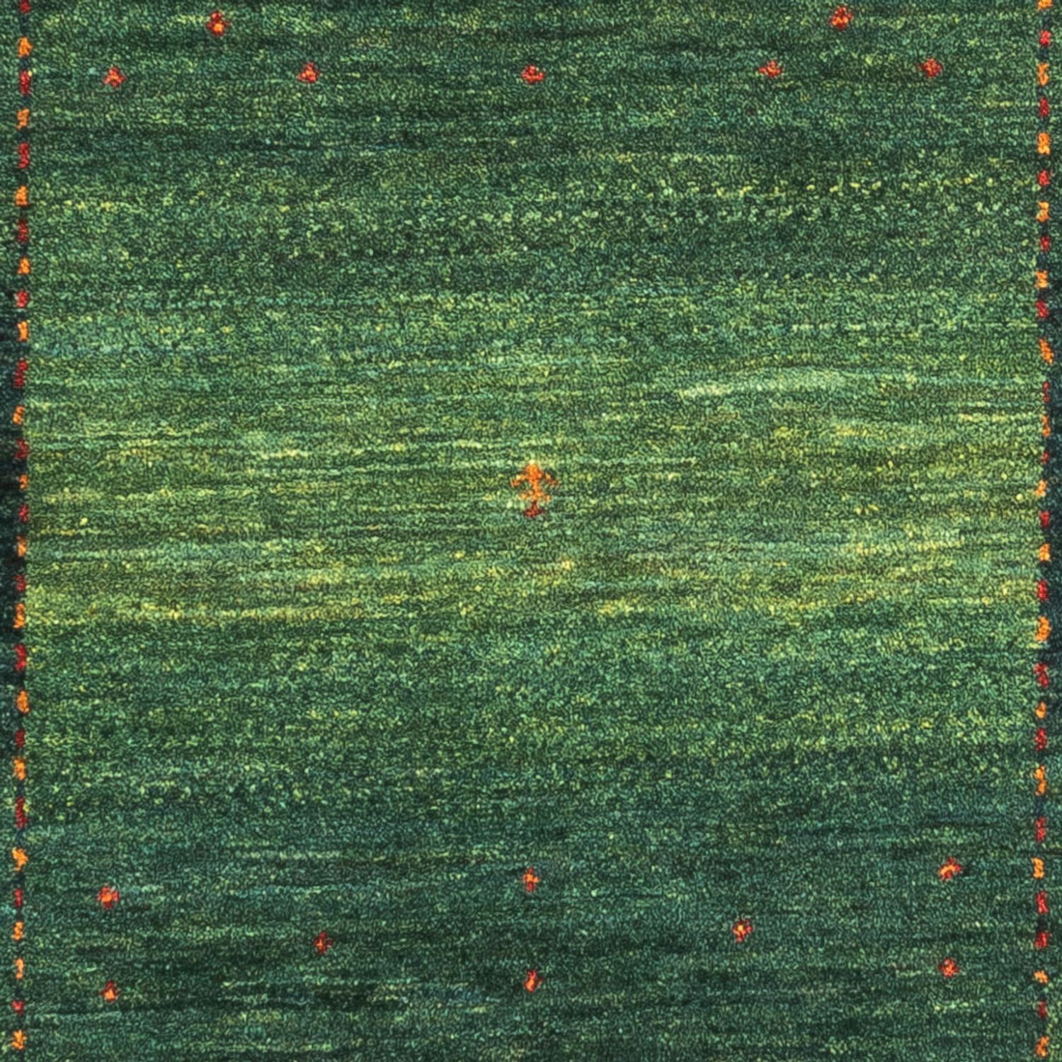 Gabbeh Rug - Loribaft Perser - 128 x 80 cm - green