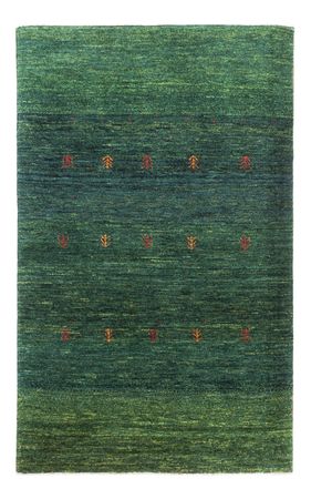 Tapis Gabbeh - Loribaft Persan - 136 x 87 cm - vert