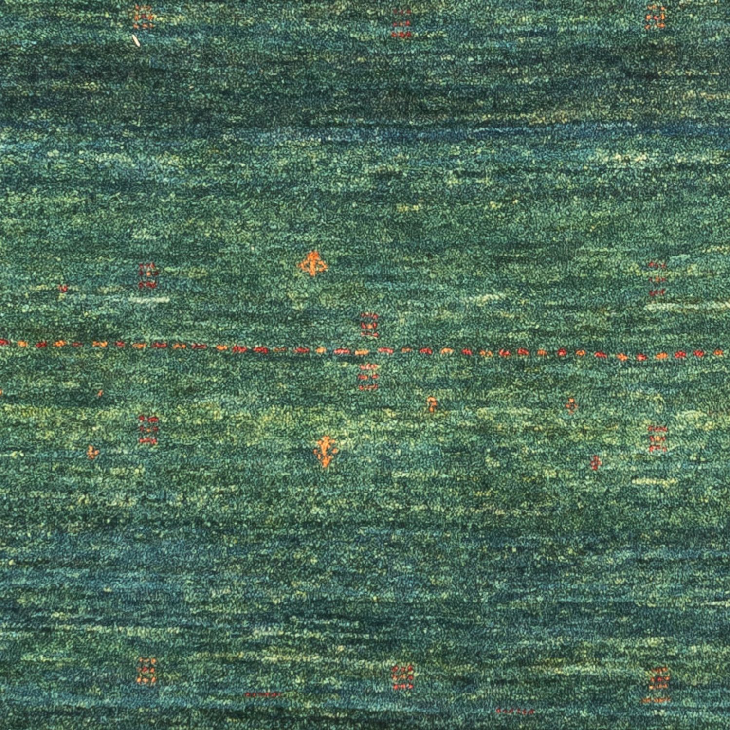 Tappeto Gabbeh - Loribaft Persero - 133 x 84 cm - verde