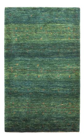 Gabbeh Teppich - Loribaft Perser - 133 x 84 cm - grün