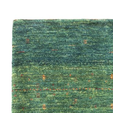 Tapete Gabbeh - Loribaft Persa - 133 x 84 cm - verde