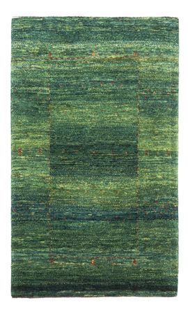 Alfombra Gabbeh - Loribaft Persa - 133 x 83 cm - verde