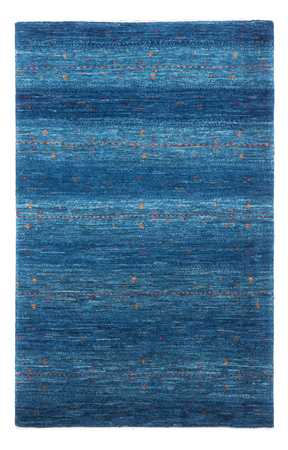 Gabbeh Teppich - Loribaft Perser - 131 x 85 cm - blau