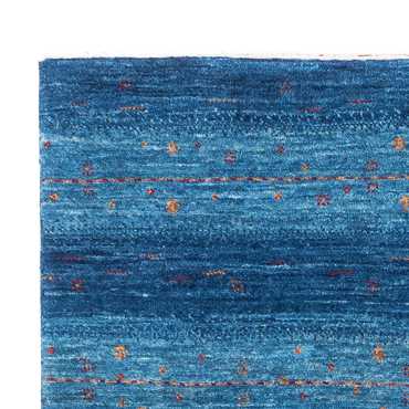 Tapete Gabbeh - Loribaft Persa - 131 x 85 cm - azul