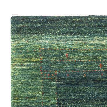 Tapis Gabbeh - Loribaft Persan - 135 x 84 cm - vert