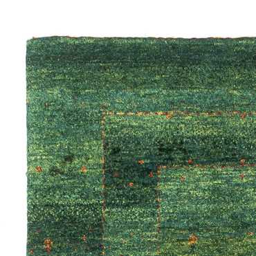 Tapete Gabbeh - Loribaft Persa - 123 x 79 cm - verde