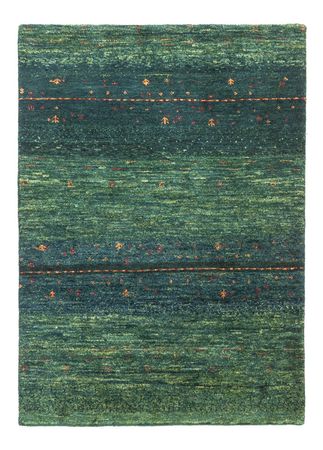 Tapis Gabbeh - Loribaft Persan - 110 x 81 cm - vert