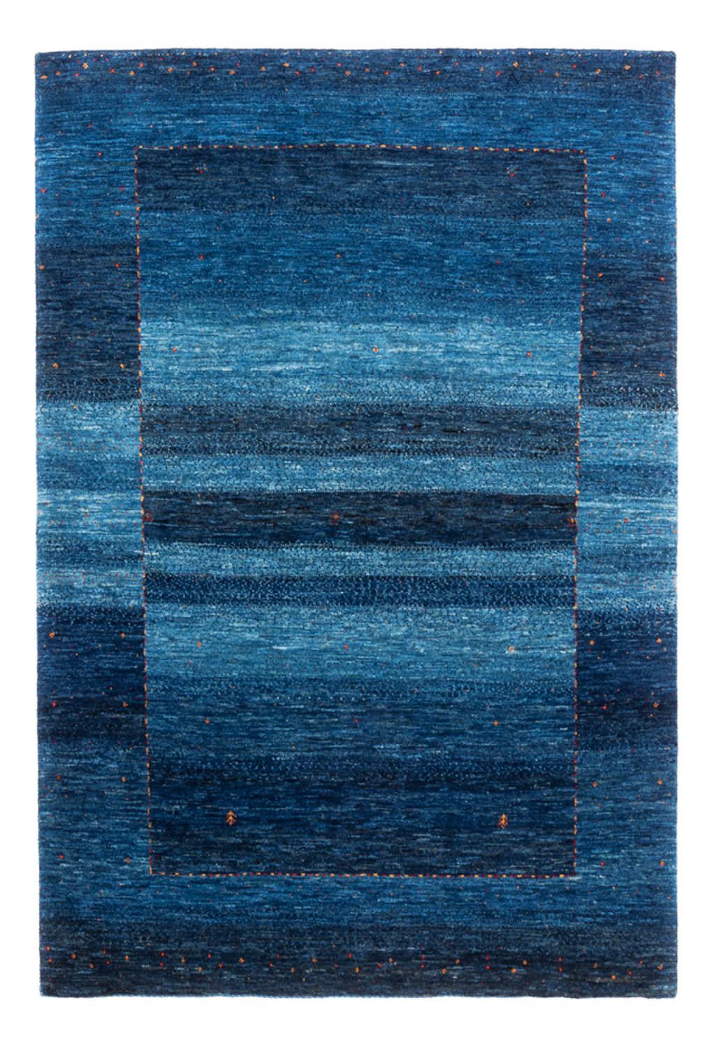 Tappeto Gabbeh - Loribaft Persero - 184 x 125 cm - blu