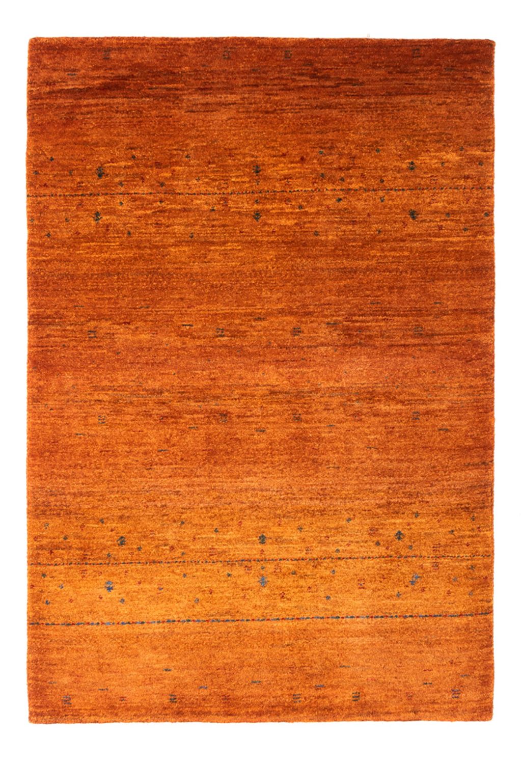 Gabbeh Rug - Loribaft Perser - 130 x 85 cm - gold