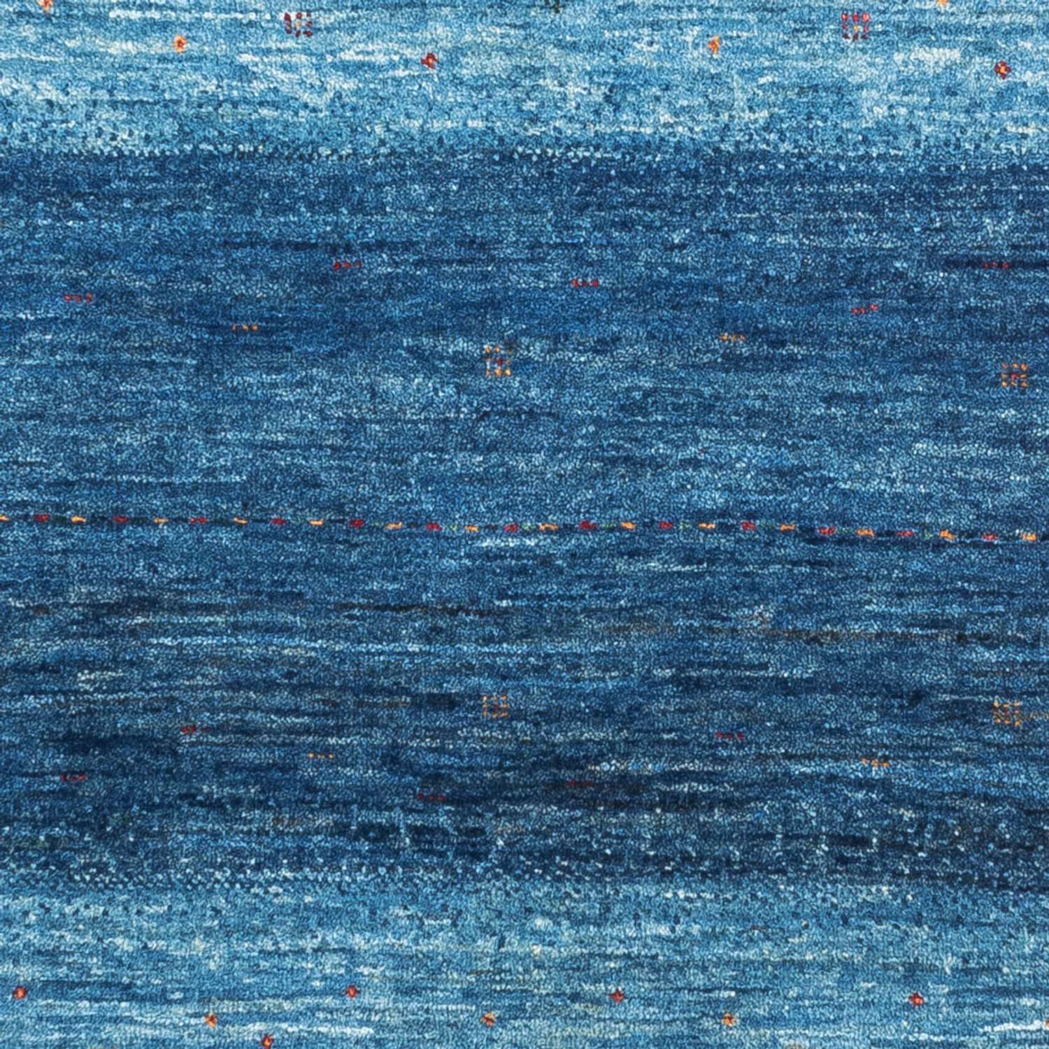 Gabbeh Tapijt - Loribaft Perzisch - 135 x 84 cm - blauw