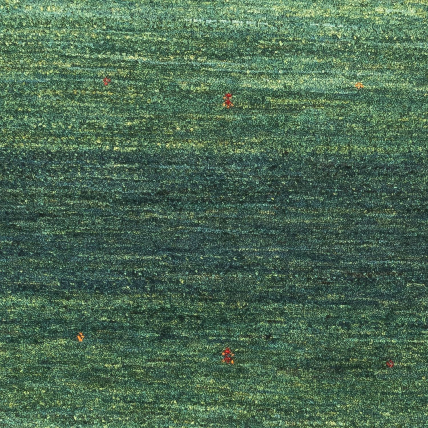 Alfombra Gabbeh - Loribaft Persa - 117 x 86 cm - verde