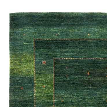 Tapis Gabbeh - Loribaft Persan - 228 x 175 cm - vert