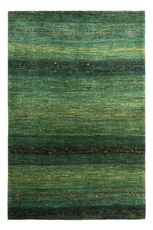 Tapete Gabbeh - Loribaft Persa - 188 x 124 cm - verde