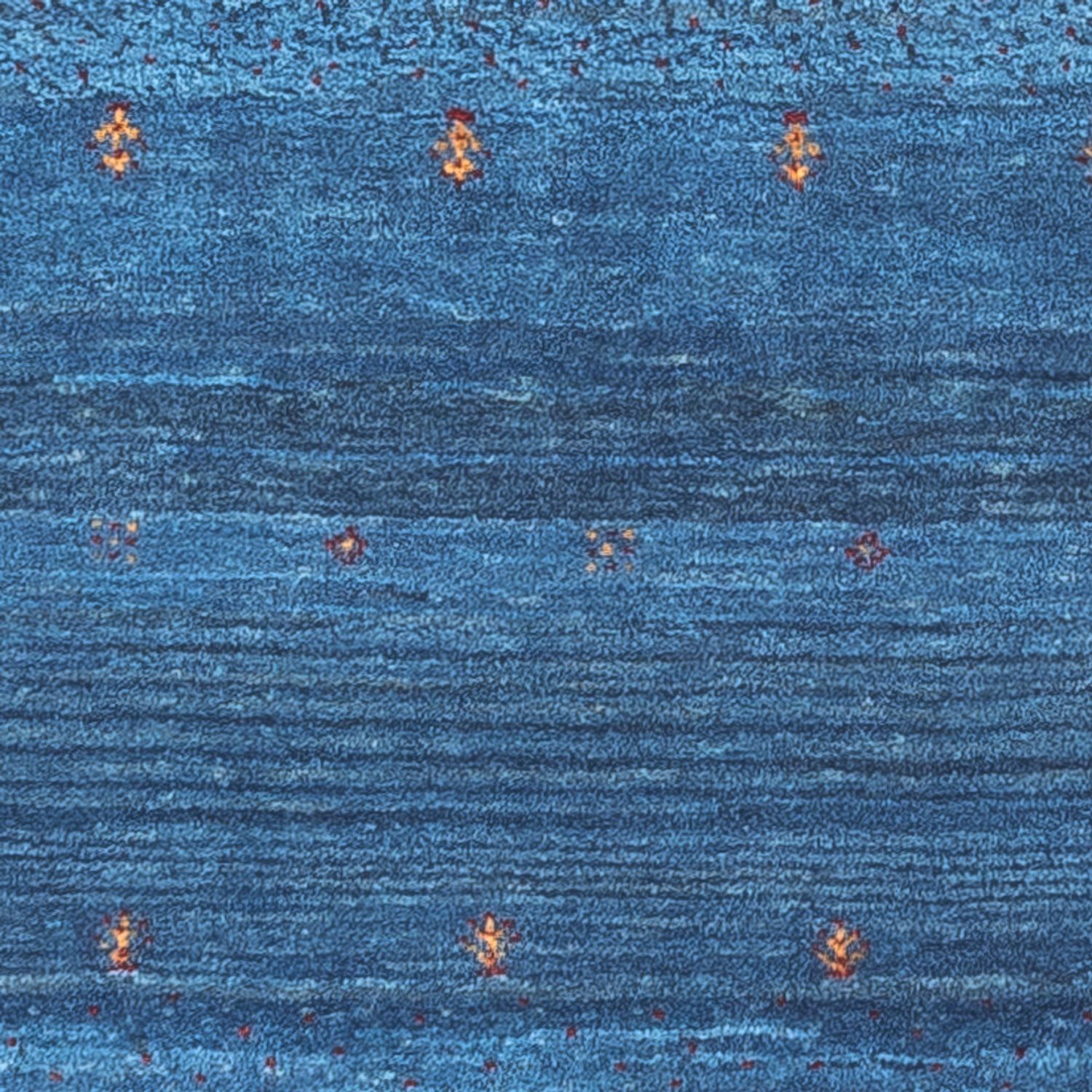 Gabbeh Tapijt - Loribaft Perzisch - 60 x 55 cm - blauw