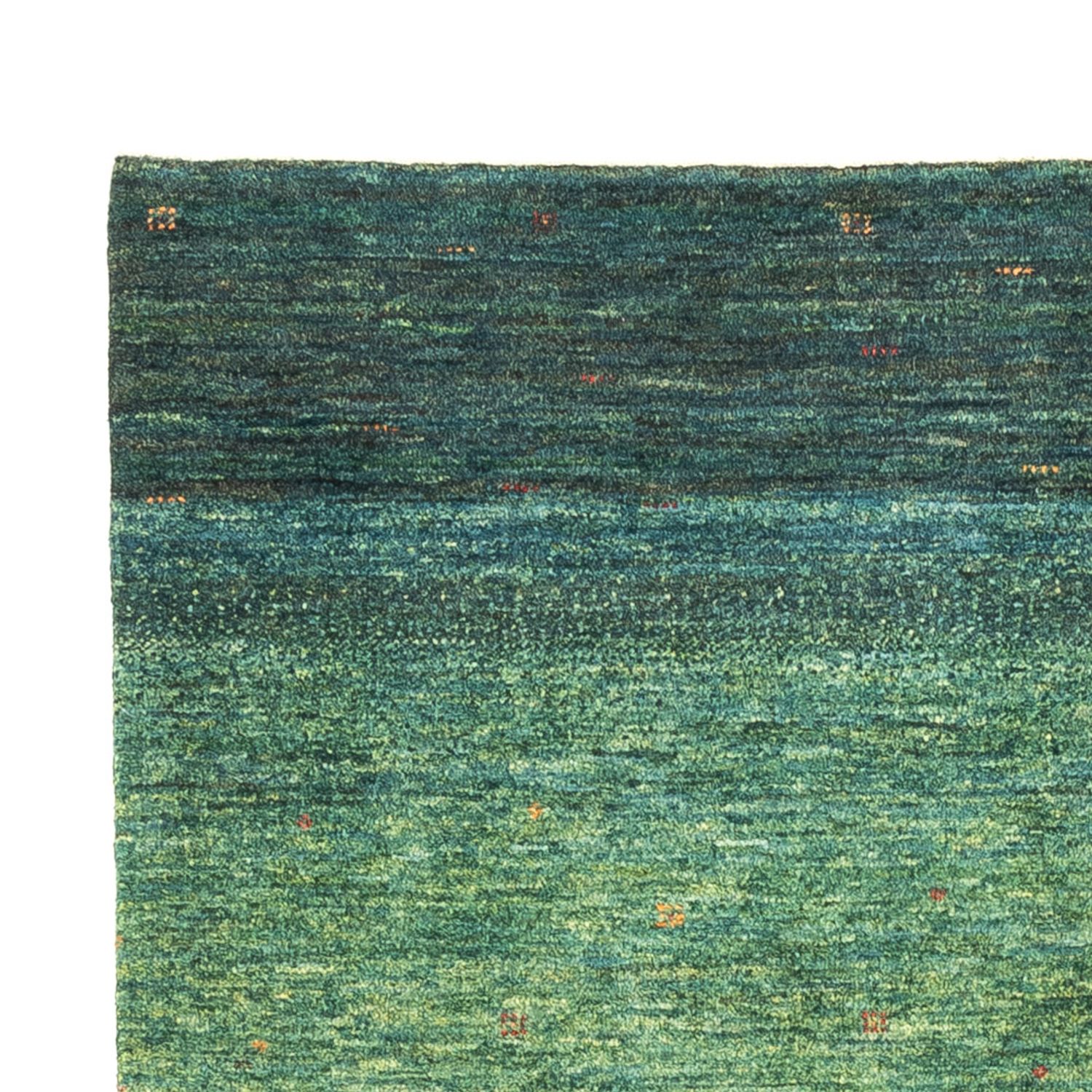 Alfombra Gabbeh - Loribaft Persa - 185 x 114 cm - verde