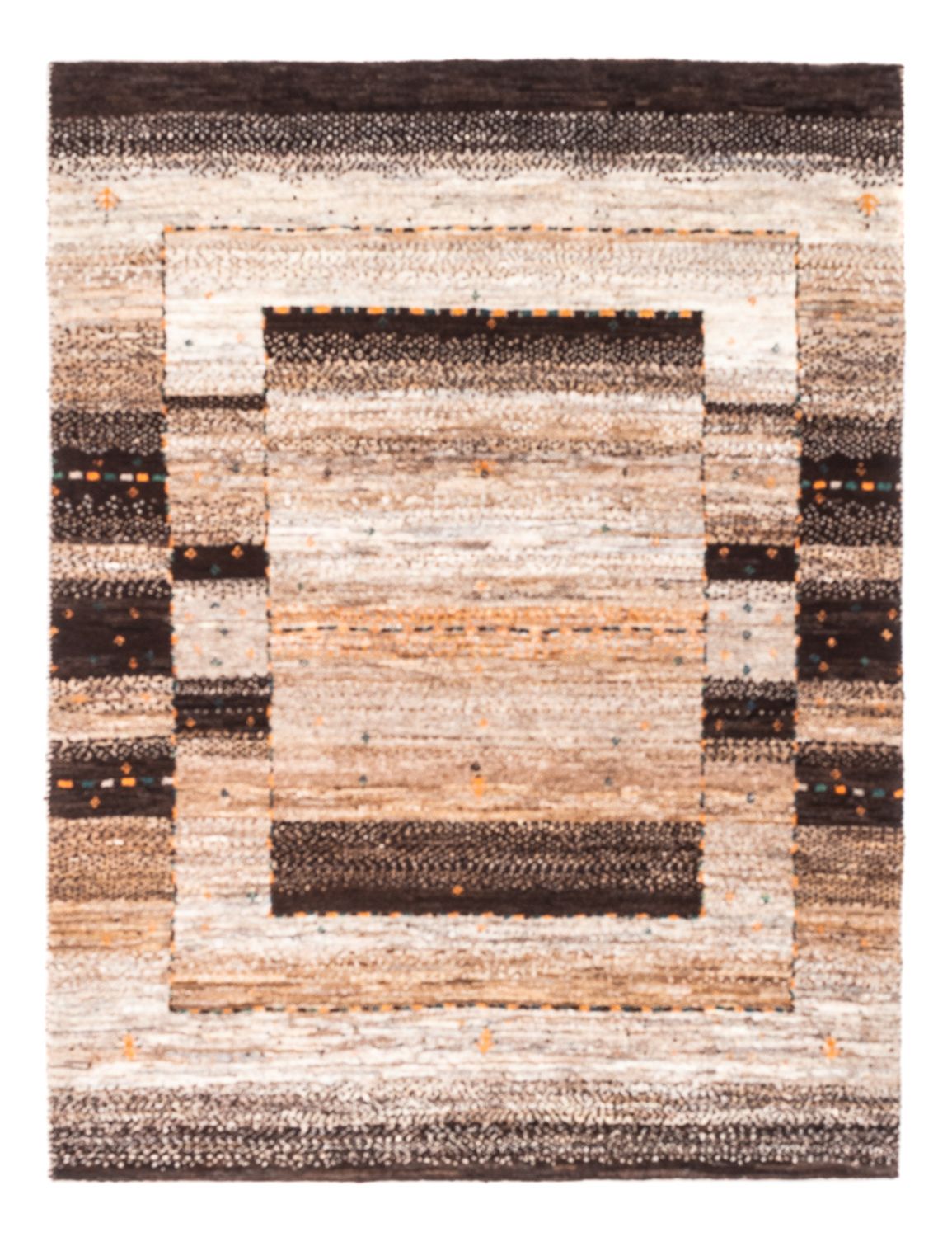 Tappeto Gabbeh - Loribaft Persero - 132 x 96 cm - naturale