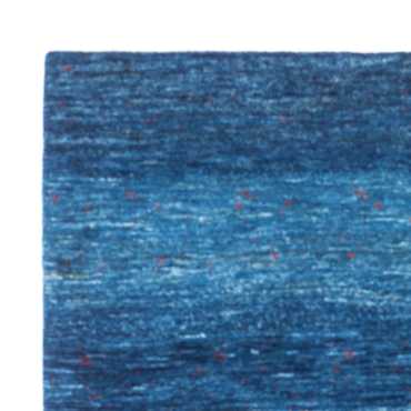 Tappeto Gabbeh - Loribaft Persero - 130 x 100 cm - blu