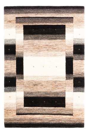 Tapis Gabbeh - Loribaft Persan - 184 x 126 cm - gris