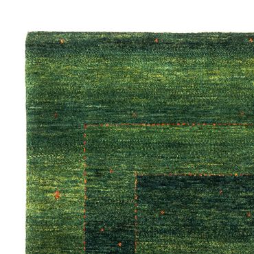 Alfombra Gabbeh - Loribaft Persa - 182 x 128 cm - verde