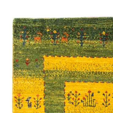 Gabbeh Rug - Loribaft Perser - 128 x 76 cm - green