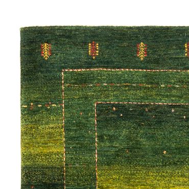 Tapete Gabbeh - Loribaft Persa - 176 x 120 cm - verde