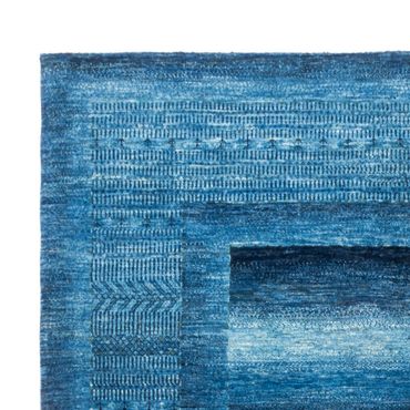 Tapis Gabbeh - Loribaft Persan - 255 x 177 cm - bleu