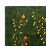 Gabbeh Rug - Loribaft Perser - 191 x 126 cm - green