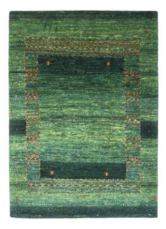 Alfombra Gabbeh - Loribaft Persa - 145 x 100 cm - verde