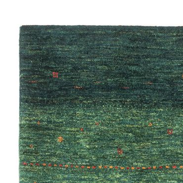 Tapis Gabbeh - Loribaft Persan - 132 x 90 cm - vert