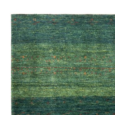 Tapis Gabbeh - Loribaft Persan - 191 x 152 cm - vert