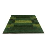 Tapis Gabbeh - Loribaft Persan - 191 x 153 cm - vert