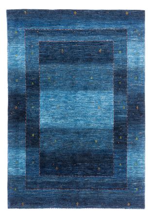 Tapis Gabbeh - Loribaft Persan - 213 x 144 cm - bleu