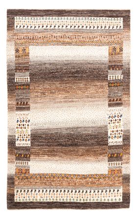 Alfombra Gabbeh - Loribaft Persa - Real - 200 x 127 cm - natural