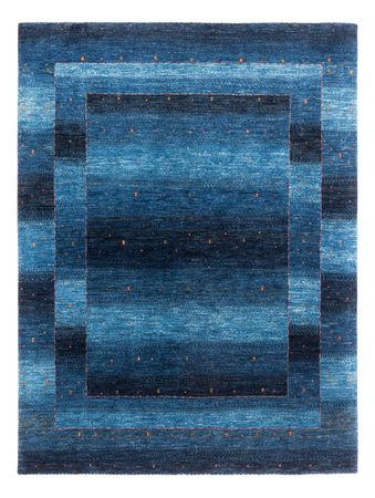 Tapete Gabbeh - Loribaft Persa - 204 x 153 cm - azul