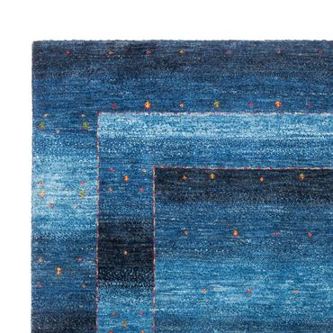 Tapis Gabbeh - Loribaft Persan - 204 x 153 cm - bleu