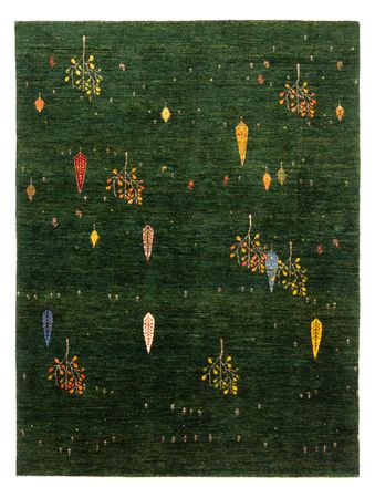 Tapete Gabbeh - Loribaft Persa - 191 x 143 cm - verde