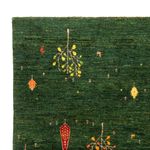 Gabbeh Rug - Loribaft Perser - 191 x 143 cm - green