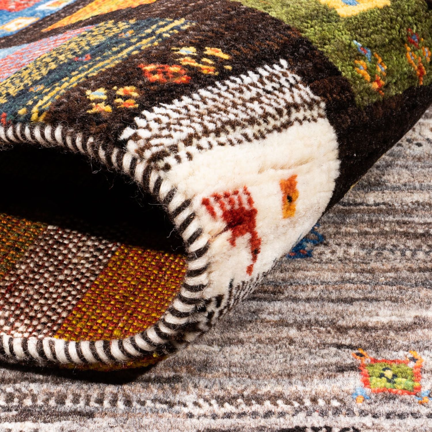 Gabbeh Rug - Loribaft Perser - Royal - 215 x 159 cm - multicolored