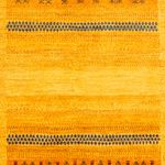 Tapis Gabbeh - Loribaft Persan - Royal - 205 x 144 cm - or